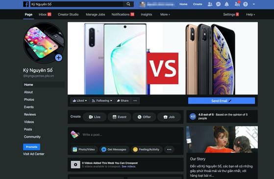 Cách kích hoạt Dark mode trên Chrome và Facebook - 3