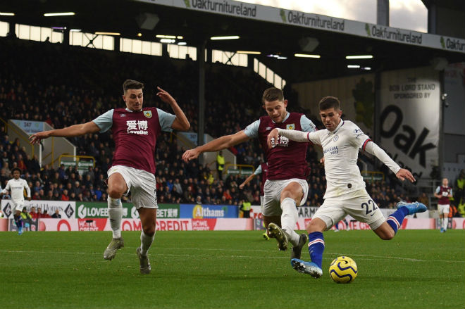 Pulisic với cú hat-trick ấn tượng giúp Chelsea vùi dập chủ nhà Burnley