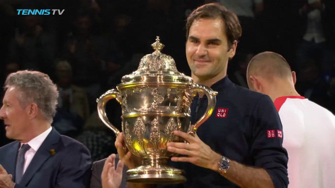 Federer hướng đến kỳ tích 10 lần vô địch ở Basel Open