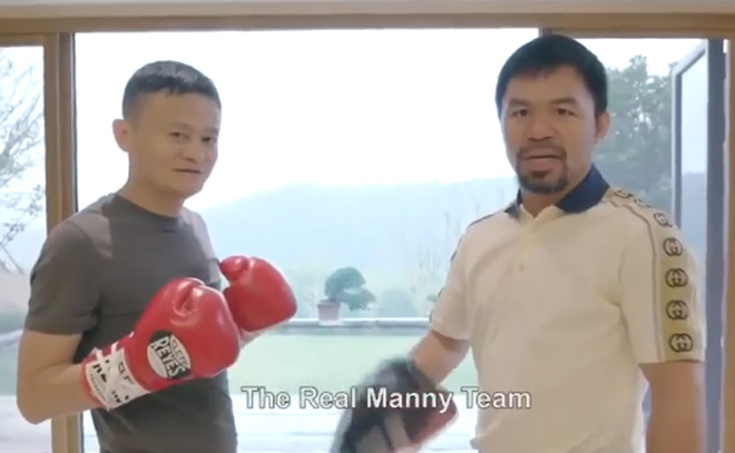 Jack Ma tự tin thách đấu Mayweather