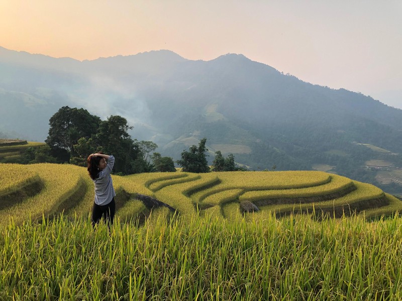 Theo Kim Cúc: "Đứng trên thửa ruộng bậc thang chênh vênh sườn núi, vách vực mới thấy sức của con người thật phi thường. Dù còn nhiều khó khăn nhưng bên trong tâm hồn mỗi con người đều hừng hực nhựa sống".