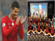 Bóng đá - Tin HOT bóng đá trưa 29/10: Ronaldo bất ngờ tặng quà U17 nữ Bồ Đào Nha