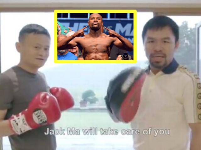 Pacquiao dùng Jack Ma khiêu chiến, Mayweather khiến tỷ phú Trung Quốc bẽ mặt