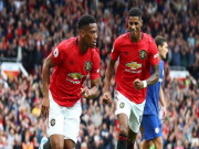 Bóng đá - MU đại thắng: Rashford - Martial gợi nhớ bộ đôi huyền thoại Cole - Yorke