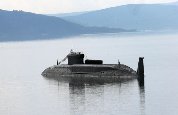 Tàu ngầm hạt nhân&nbsp;Yuri Dolgorukiy của Nga.