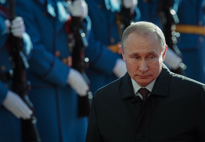 Tổng thống Nga Vladimir Putin năm nay 67 tuổi.