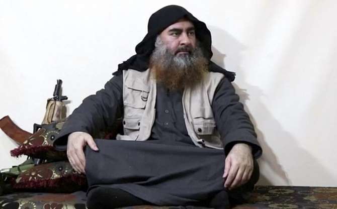 IS lần đầu công khai danh tính người thay thế vị trí thủ lĩnh của&nbsp;Abu Bakr al-Baghdadi (người trong ảnh) (Ảnh cắt từ video tuyên truyền của IS)
