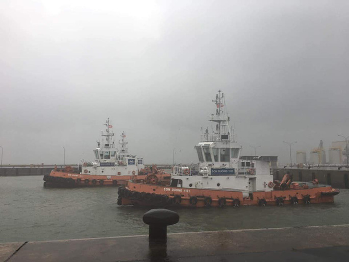 Khu vực cảng Sơn Dương nơi con tàu Thành Công sẽ cập bến.
