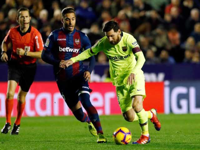 Messi chắc chắn sẽ là bài toán đau đầu với Levante
