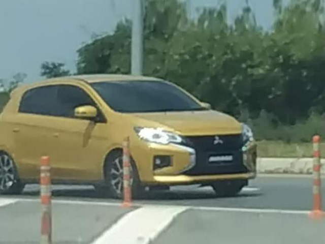 Mitsubishi Mirage 2020 lộ diện với đường nét giống Xpander