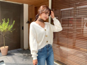 Thời trang - 4 công thức đẹp hoàn hảo với cardigan ngày giao mùa