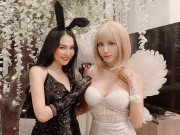 Thời trang - Halloween 2019: Vợ Tuấn Hưng hóa thỏ sexy nhưng người đẹp này mới thật độc đáo