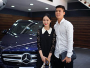 Tin tức ô tô - Trung vệ Duy Mạnh đội tuyển Việt Nam tậu xe Mercedes-Benz GLC 300 cùng bạn gái