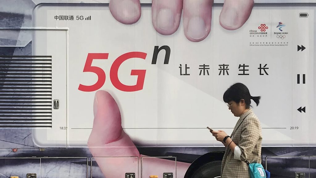 5G được dự đoán đóng góp lớn cho kinh tế Trung Quốc. Ảnh: Reuters
