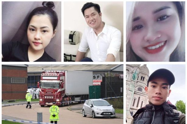 Một số người Việt được cho là nạn nhân trong vụ 39 thi thể trên xe container ở Anh