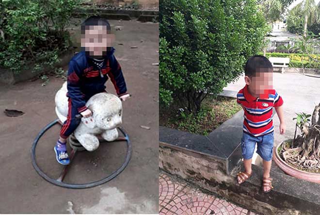 Cháu Nguyễn Đăng T.&nbsp;(4 tuổi) mất tích bí ẩn khi đang chơi cùng bà. Ảnh: Gia đình cung cấp.