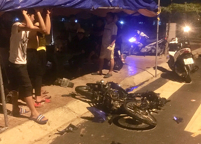 Hiện trường tai nạn