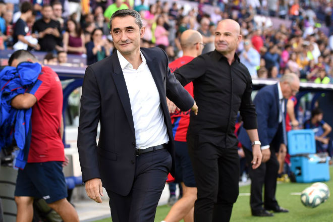 Barca không ít lần bị đối thủ lội ngược dòng dưới thời HLV Ernesto Valverde trong 3 năm trở lại đây