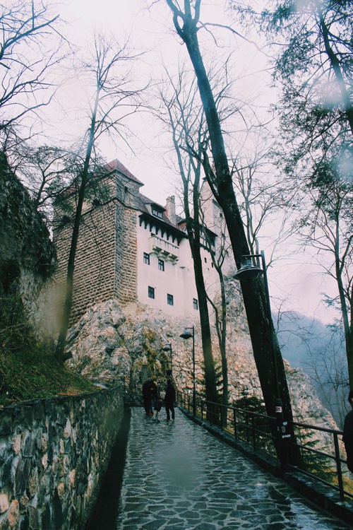Lối vào lâu đài Bran