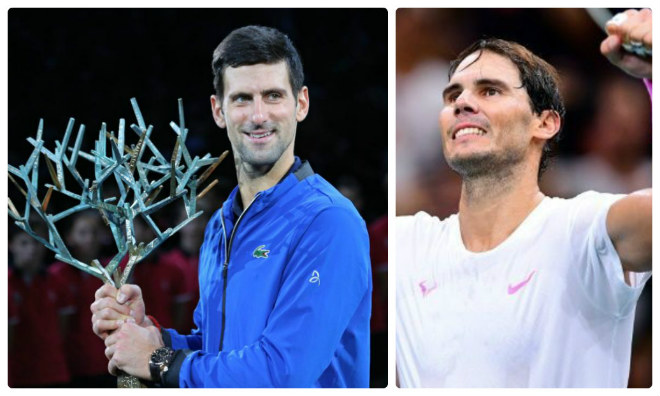 Vô địch Paris Masters, Djokovic vẫn phải nhường ngôi số 1 cho Nadal&nbsp;