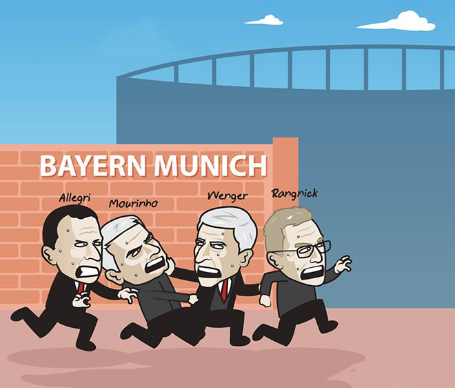 Cuộc đua đến chiếc "ghế nóng" của Bayern Munich đang khá kịch tính.