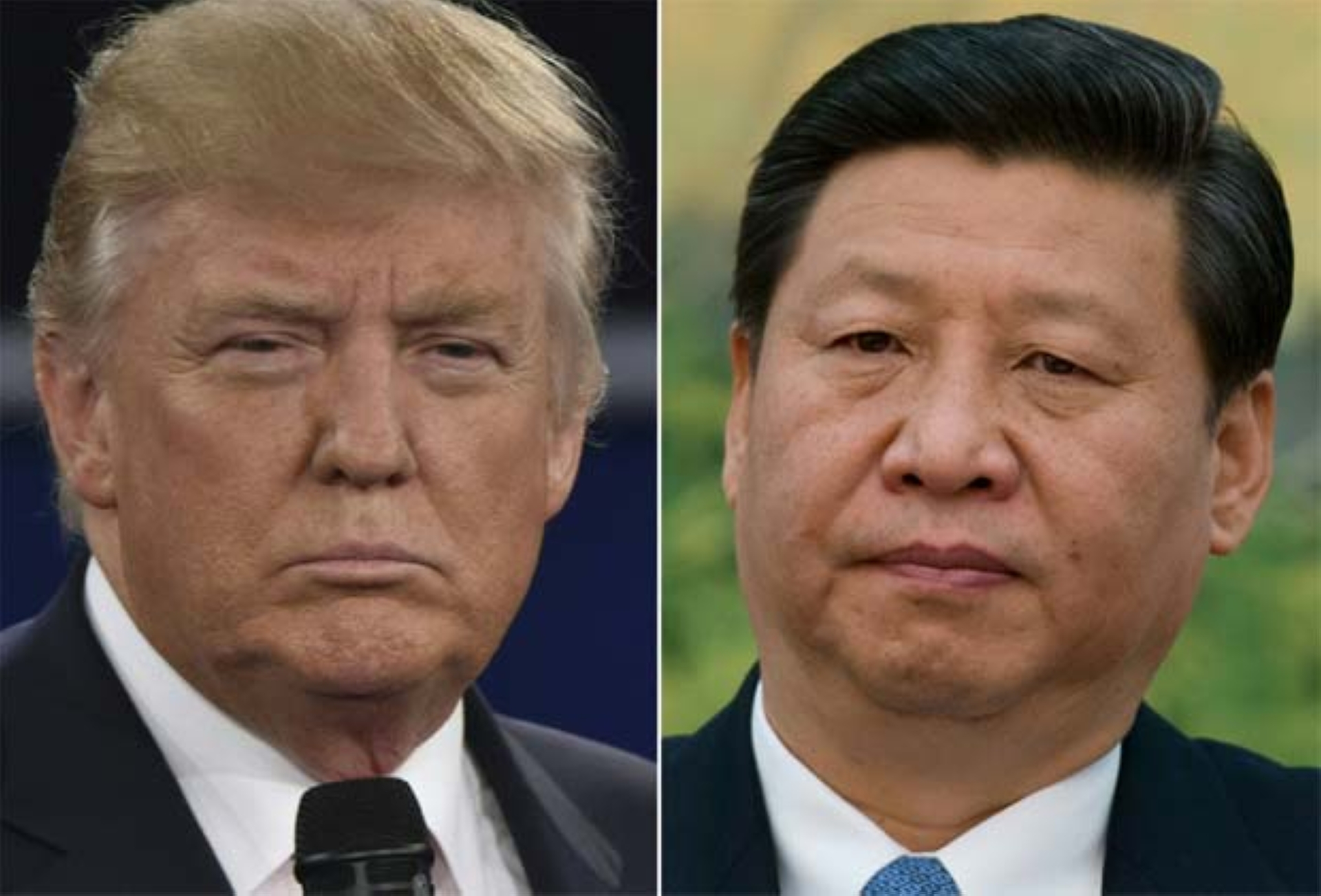 Tổng thống Mỹ Donald Trump (trái)&nbsp;và Chủ tịch Trung Quốc Tập Cận Bình