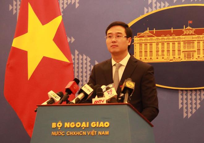 Phó Phát ngôn Bộ Ngoại giao Việt Nam Ngô Toàn Thắng.