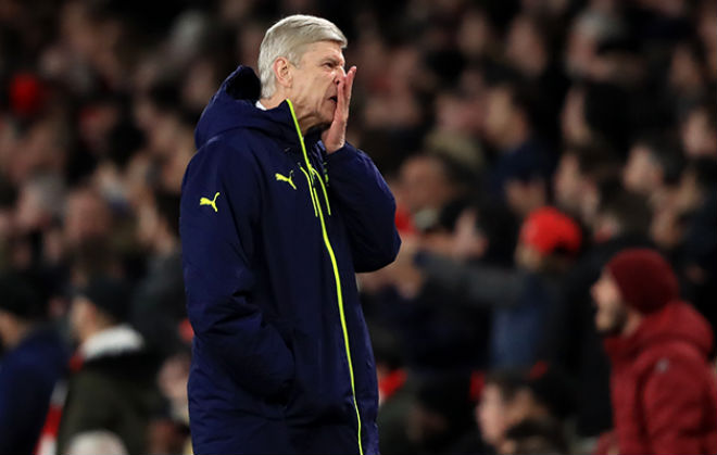 "Giáo sư" Wenger từng cùng Arsenal thua tủi hổ với tổng tỷ số 2-10 trước Bayern Munich ở vòng 1/8&nbsp;Champions League mùa giải 2016/17