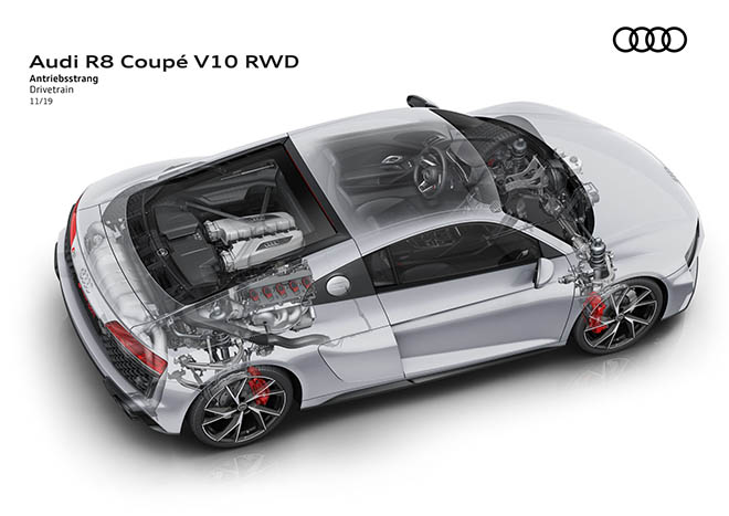 Audi giới thiệu R8 hệ dẫn động cầu sau thay vì 4 bánh quattro - 5