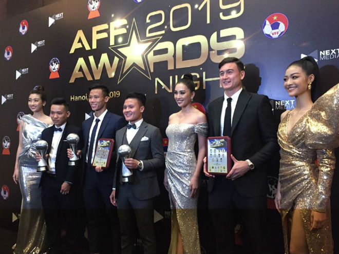Trao giải AFF Award 2019: ĐT Việt Nam, Quang Hải và thầy Park hay nhất Đông Nam Á - 1