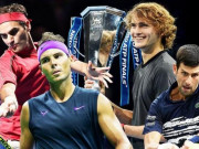 Thể thao - Federer - Djokovic bá chủ ATP Finals: Nadal tăng tốc trở lại phá dớp buồn