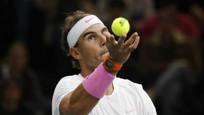 Nadal đã có thể giao bóng và tập luyện khi đến London sớm chuẩn bị cho ATP Finals 2019