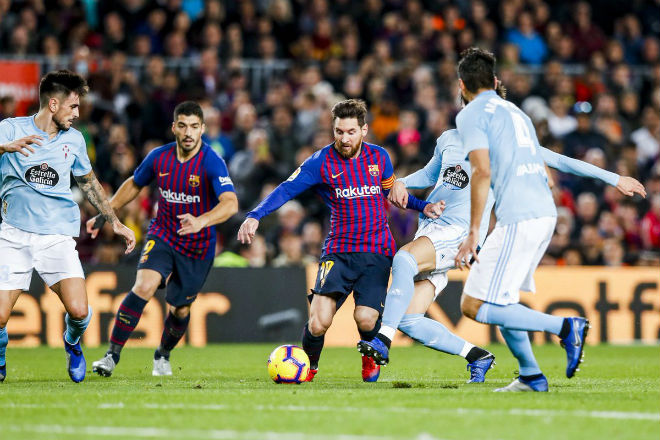 Celta Vigo từng thắng Barca 2-0 ở lượt về La Liga mùa trước chỉ cách đây 5 tháng