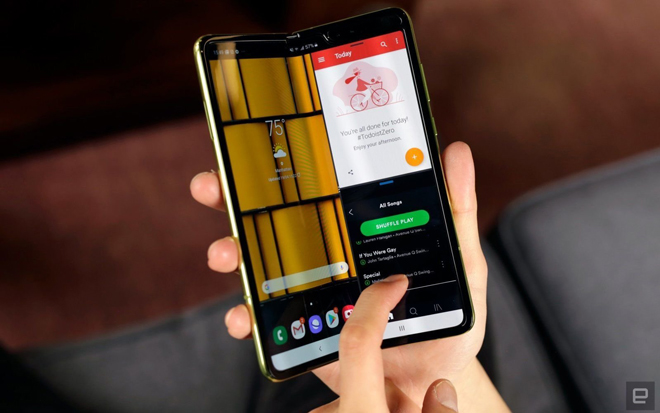 Samsung Galaxy Fold.