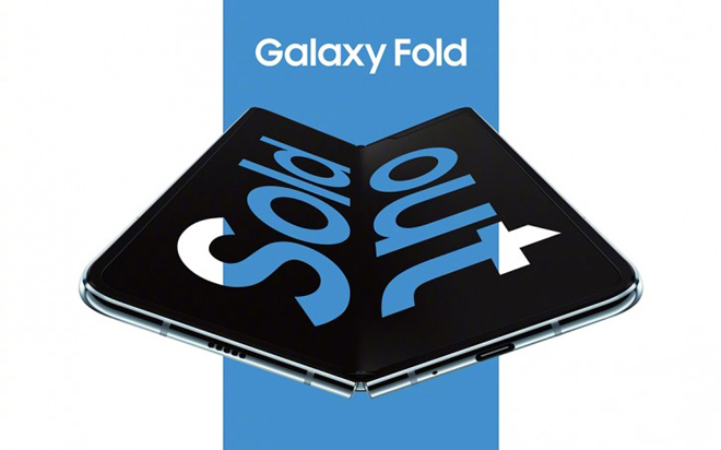 Galaxy Fold "cháy hàng" tại Trung Quốc.