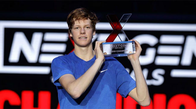 Jannik Sinner lần đầu tiên vô địch Next Gen ATP Finals