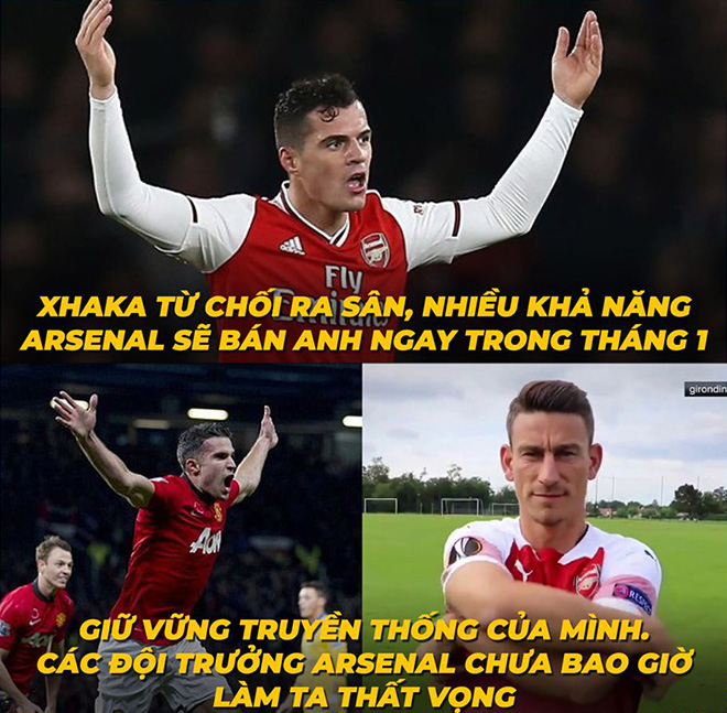 Các đội trưởng của Arsenal luôn có truyền thồng "bật" lại đội bóng.