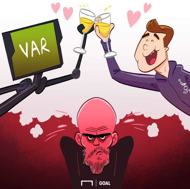 Man City là đội gặp nhiều bất lợi do VAR gây ra nhất tại ngoại hạng Anh.
