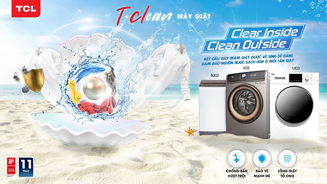 Dòng máy giặt mới T-Clean của TCL lần đầu có mặt tại Việt Nam - 1