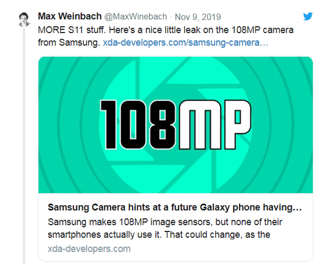 Tin đồn về Galaxy S11.