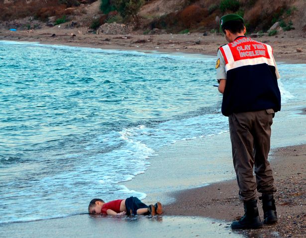 Bức ảnh bé trai Syria từng gây chấn động thế giới năm 2015.