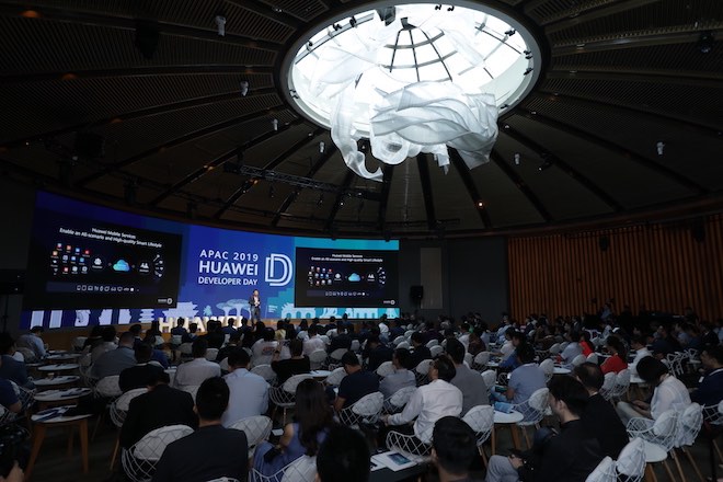 Ngày hội Nhà phát triển Huawei châu Á - Thái Bình Dương 2019.