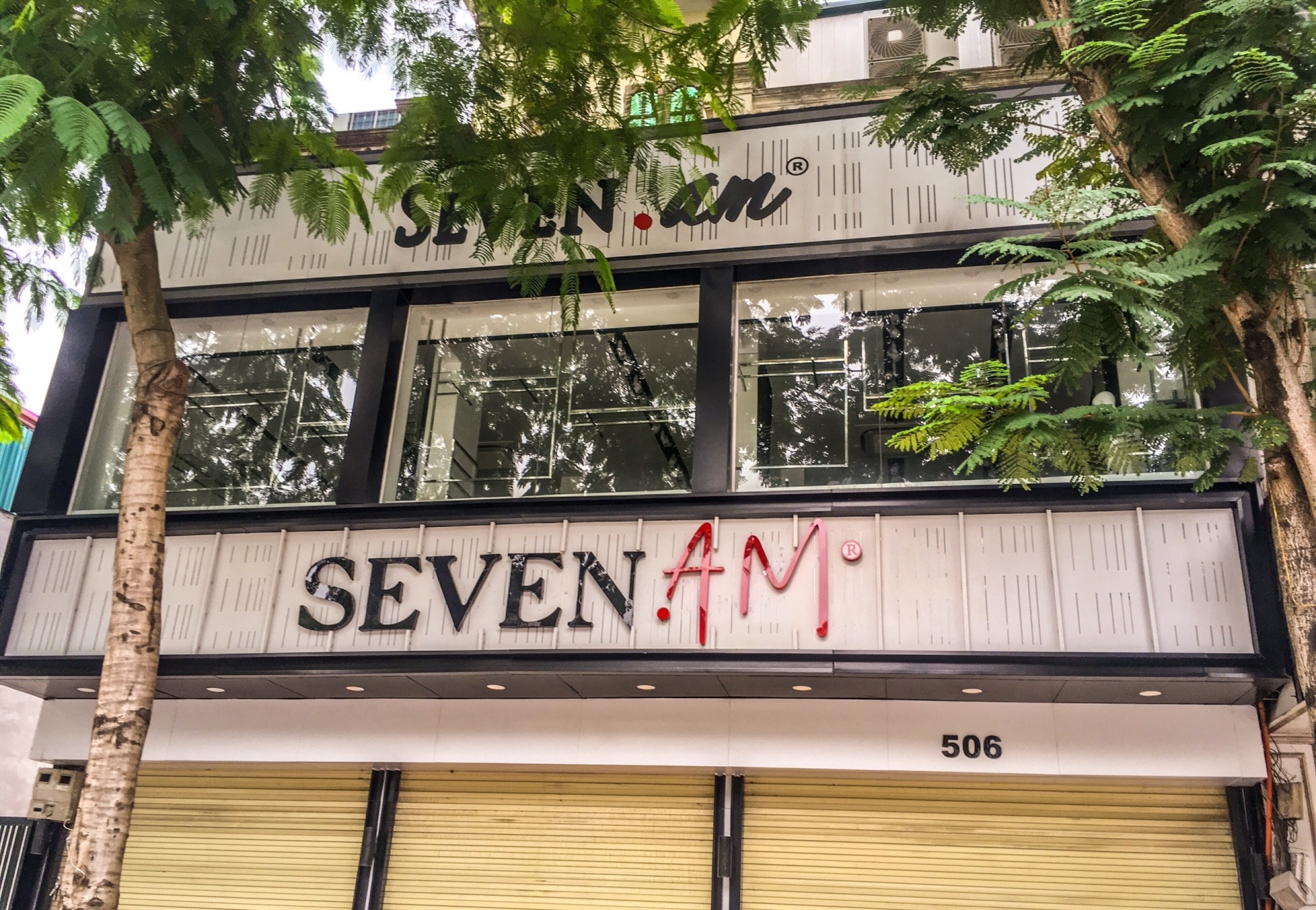 Thương hiệu Seven. AM có 24 cửa hàng, trong đó có&nbsp;6 cửa hàng tại Hà Nội