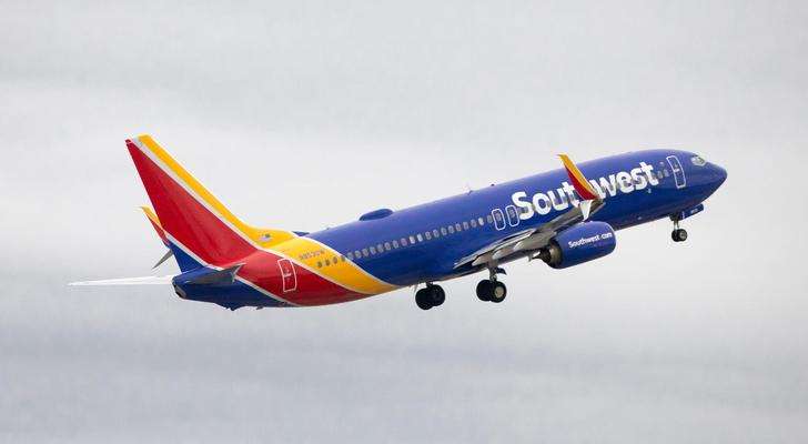 Máy bay của hãng hàng không giá rẻ Mỹ Southwest Airlines (Ảnh: Getty)