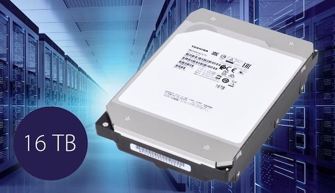 Chiếc ổ cứng đã được nâng cấp lên dung lượng 16TB.