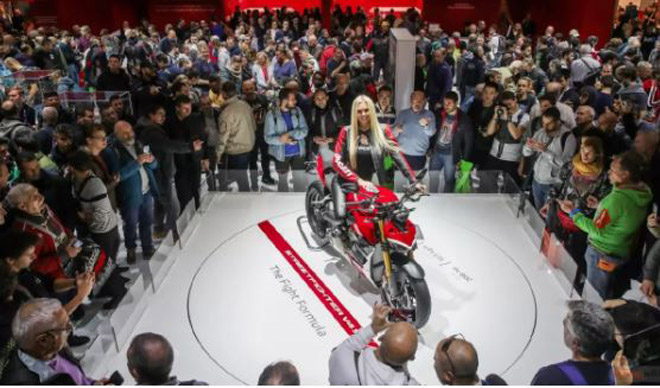 Ducati Streetfighter V4 được bình chọn là Xe máy đẹp nhất tại EICMA 2019.