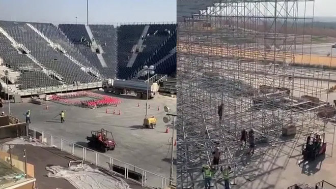 Saudi Arabia xây cả sân vận động để phục vụ trận đấu boxing