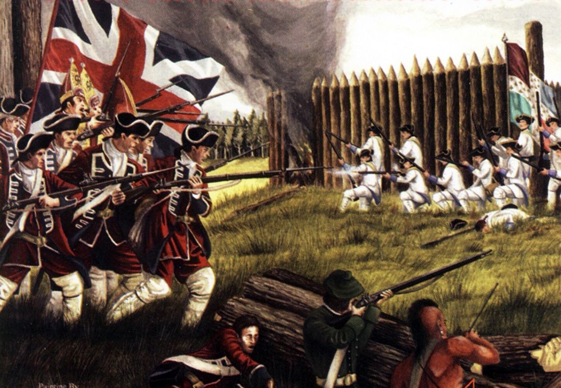 Chiến tranh Pháp - Da đỏ thực chất là cuộc đụng độ quân sự đầu tiên giữa 2 cường quốc Pháp - Anh bên ngoài châu Âu&nbsp;