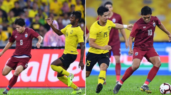 Thái Lan thua ngược Malaysia 1-2 trên sân Bukit Jalil tối 14/11