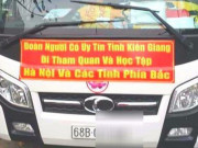 Tin tức trong ngày - Thông tin bất ngờ về đoàn xe chở người có uy tín đi tham quan, học tập kinh nghiệm